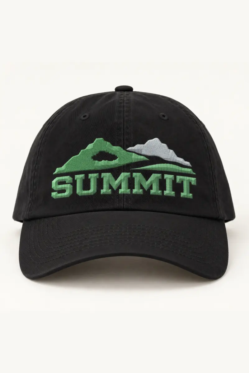 "SUMMIT" Classic Dad Hat · Embroidered