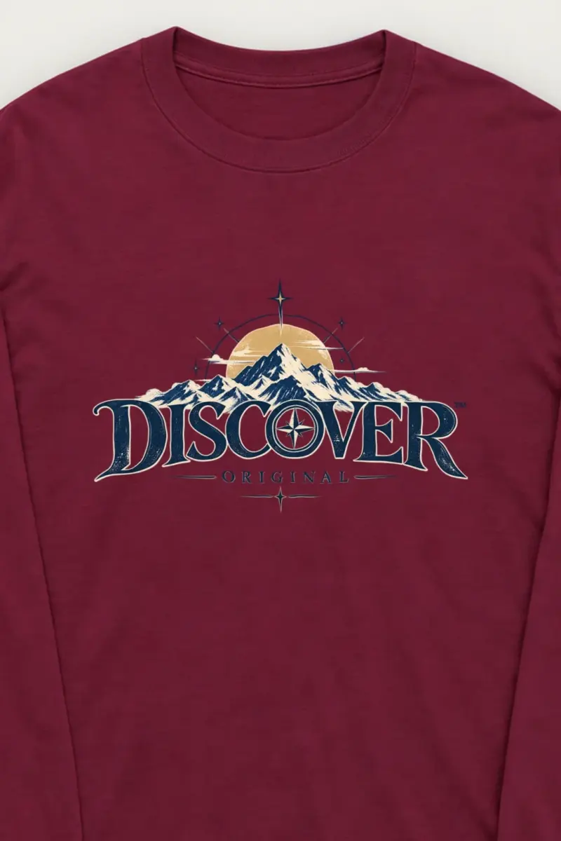"Summit Compass" Unisex Longsleeve T-shirt