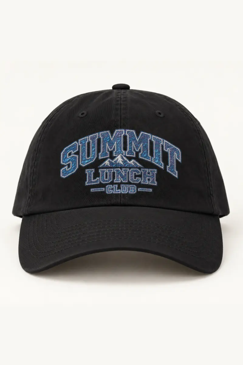 "Summit Lunch Club" Classic Dad Hat · Embroidered