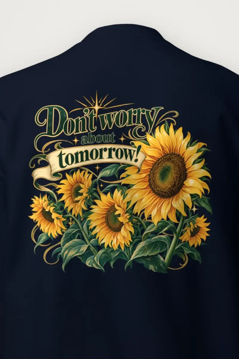 "Sunflower Tomorrow" Heavy Blend Unisex Crewneck Sweatshirt