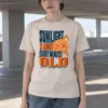 "Sunlight Is About Eight Minutes Old" Heavyweight Unisex Crewneck T-shirt