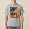 "Sunlight Is About Eight Minutes Old" Heavyweight Unisex Crewneck T-shirt