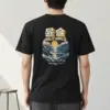 "Sunlit Ripples" Heavyweight Unisex Crewneck T-shirt