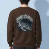 "Sunrise Elsewhere" Heavy Blend Unisex Crewneck Sweatshirt