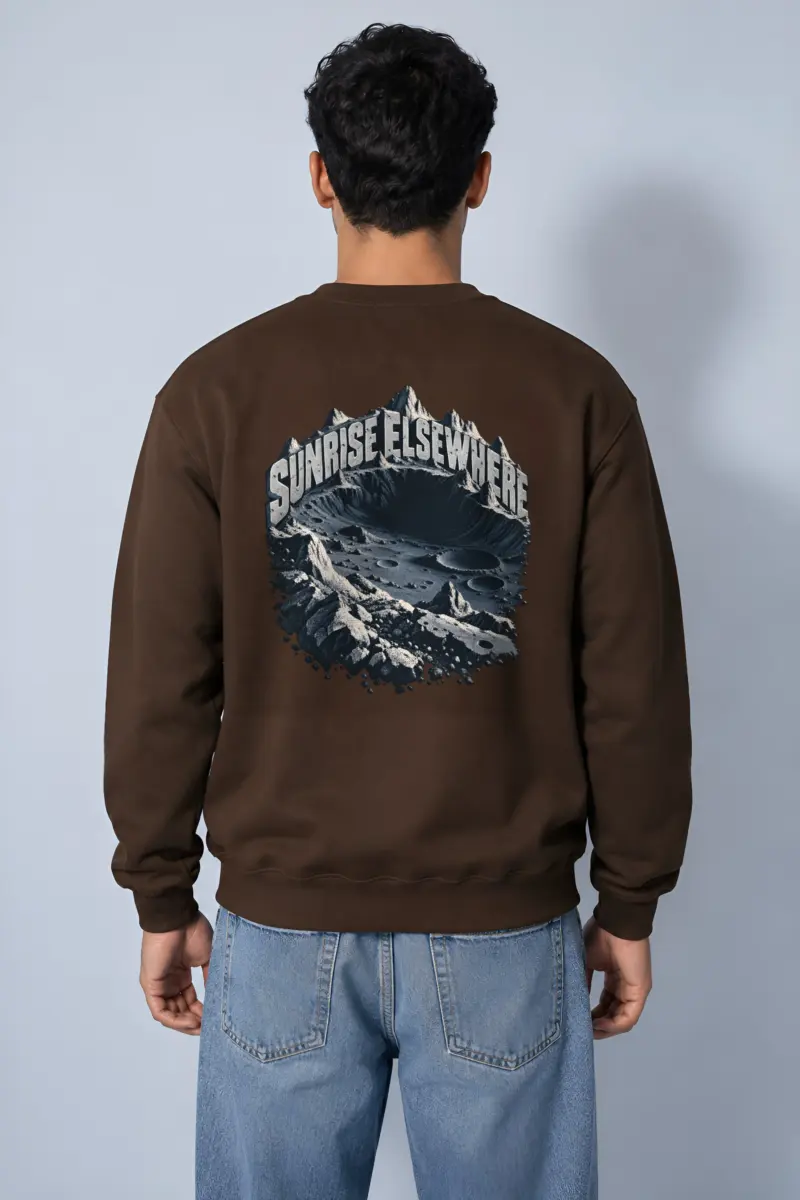 "Sunrise Elsewhere" Heavy Blend Unisex Crewneck Sweatshirt