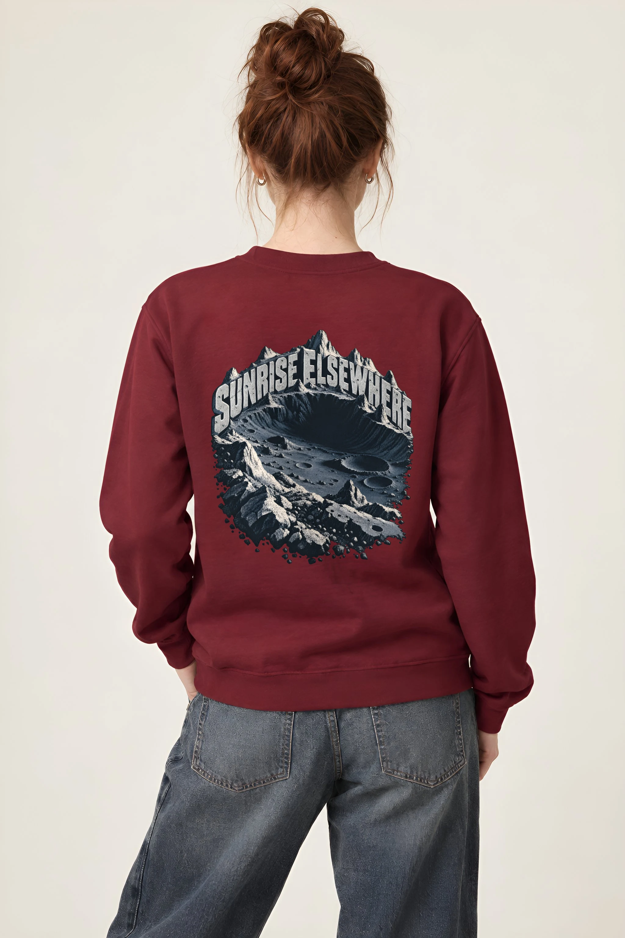 "Sunrise Elsewhere" 1 Crewneck Sweatshirt