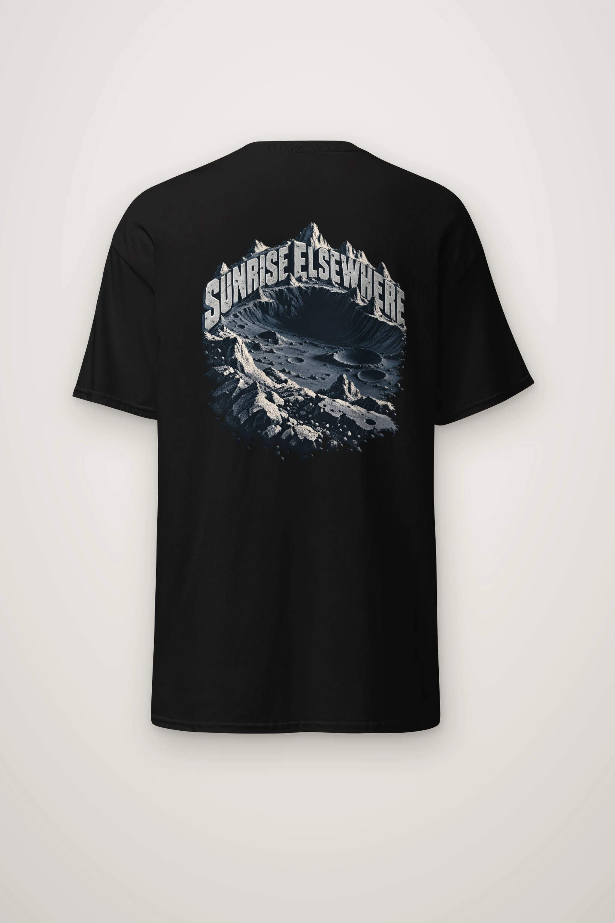 "Sunrise Elsewhere" Heavyweight Unisex Crewneck T-shirt