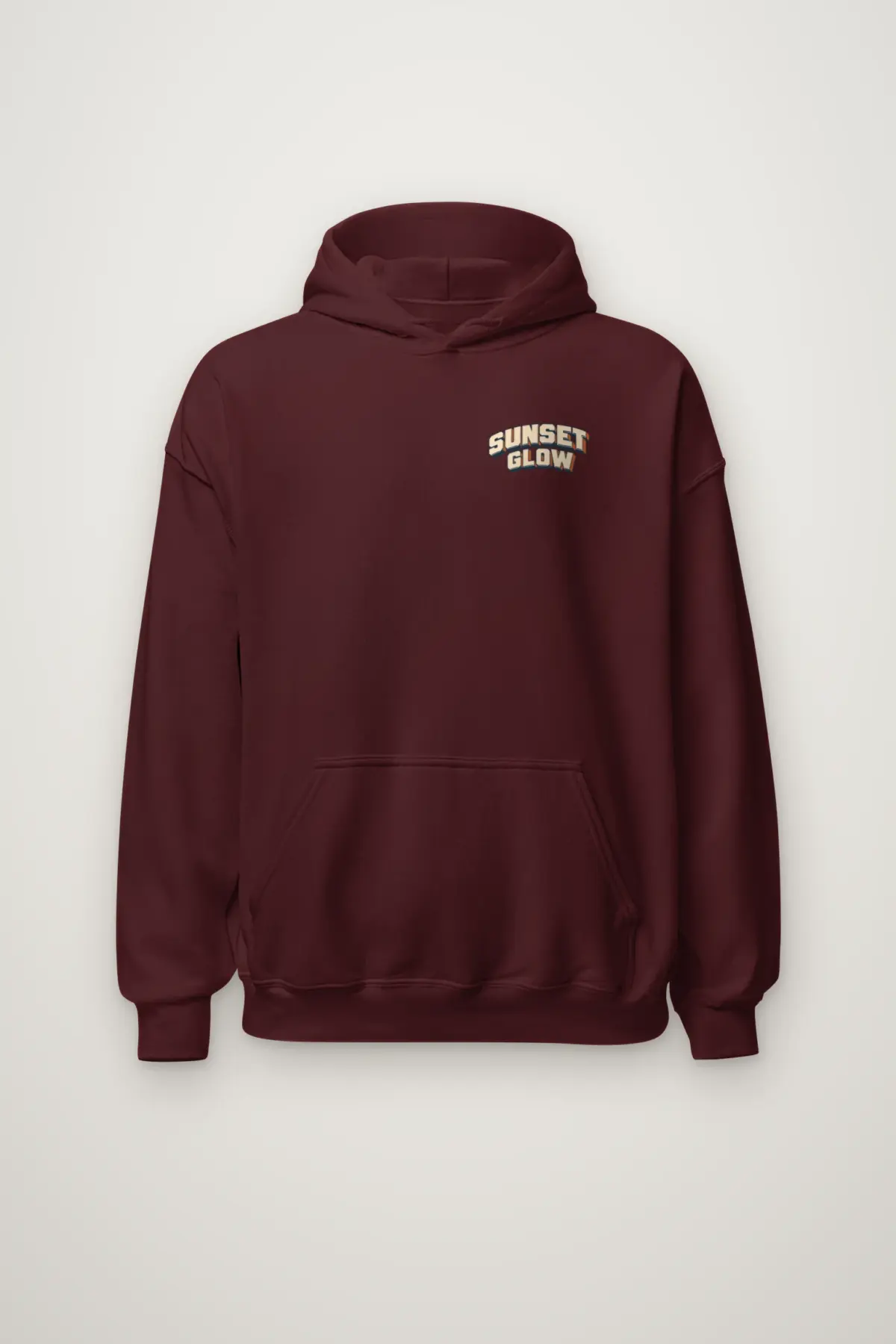 "Sunset Glow Seoul Archive" Heavy Blend Unisex Pullover Hoodie
