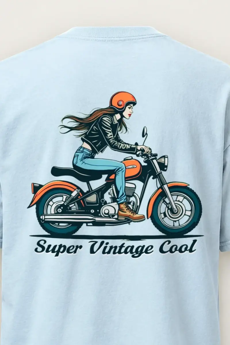 "Super Vintage Cool" Heavyweight Unisex Crewneck T-shirt
