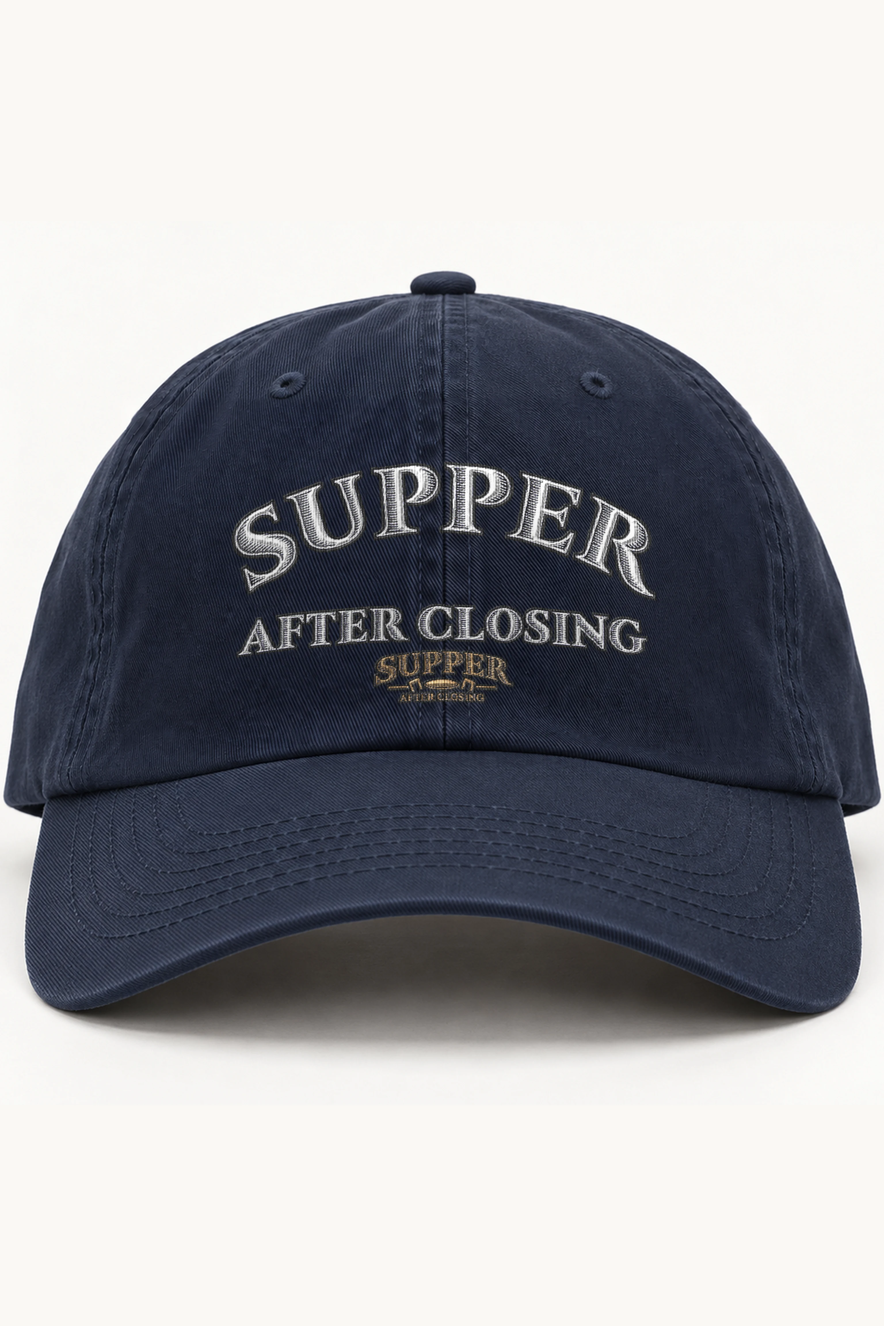 "Supper After Closing" Classic Dad Hat · Embroidered