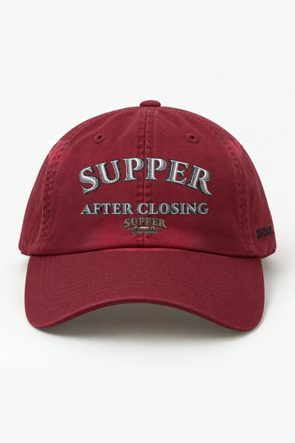 "Supper After Closing" Classic Dad Hat · Embroidered