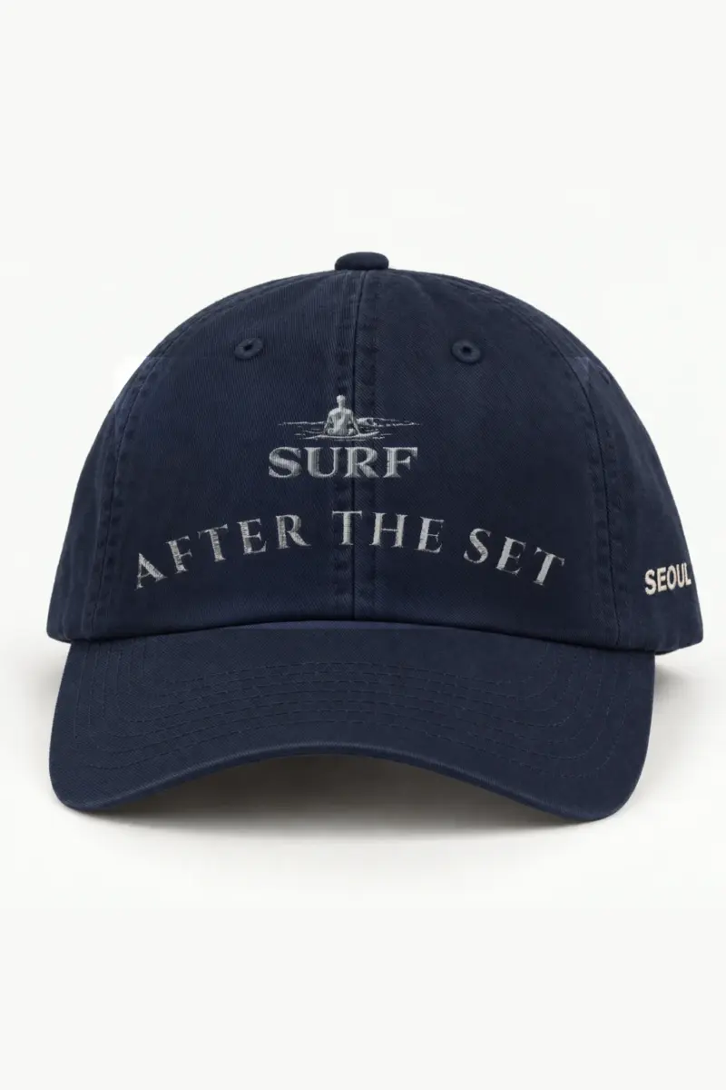 "Surf After the Set" Classic Dad Hat · Embroidered
