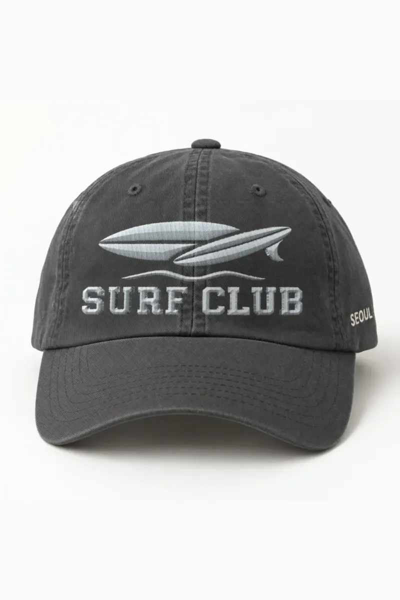 "SURF CLUB" Classic Dad Hat · Embroidered