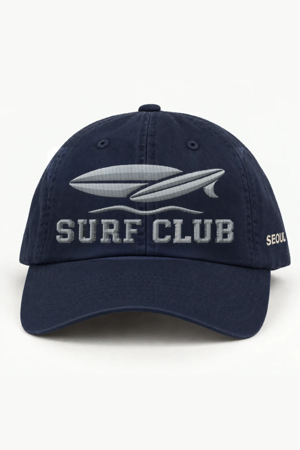 "SURF CLUB" Classic Dad Hat · Embroidered