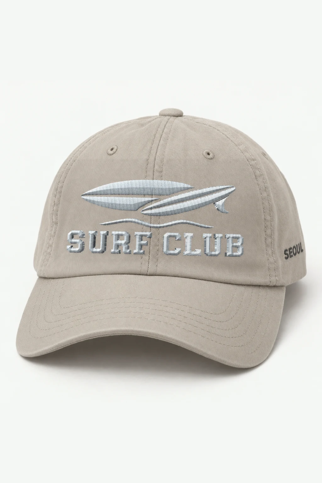 "SURF CLUB" Classic Dad Hat · Embroidered