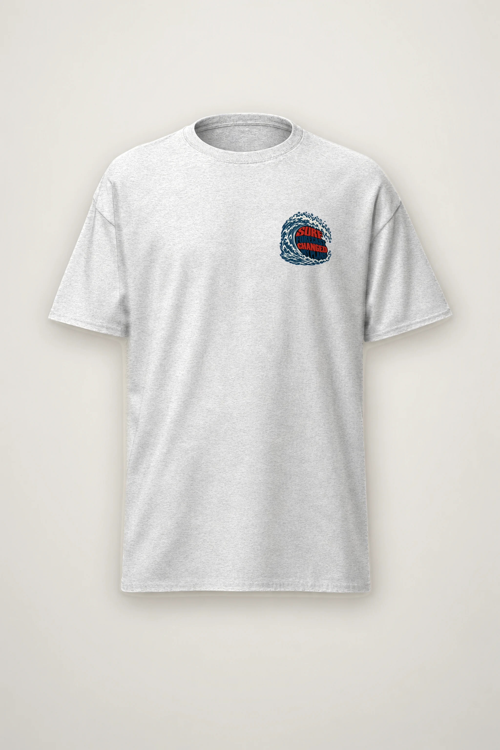 "Surf Forecast Changed My Plans" Heavyweight Unisex Crewneck T-shirt