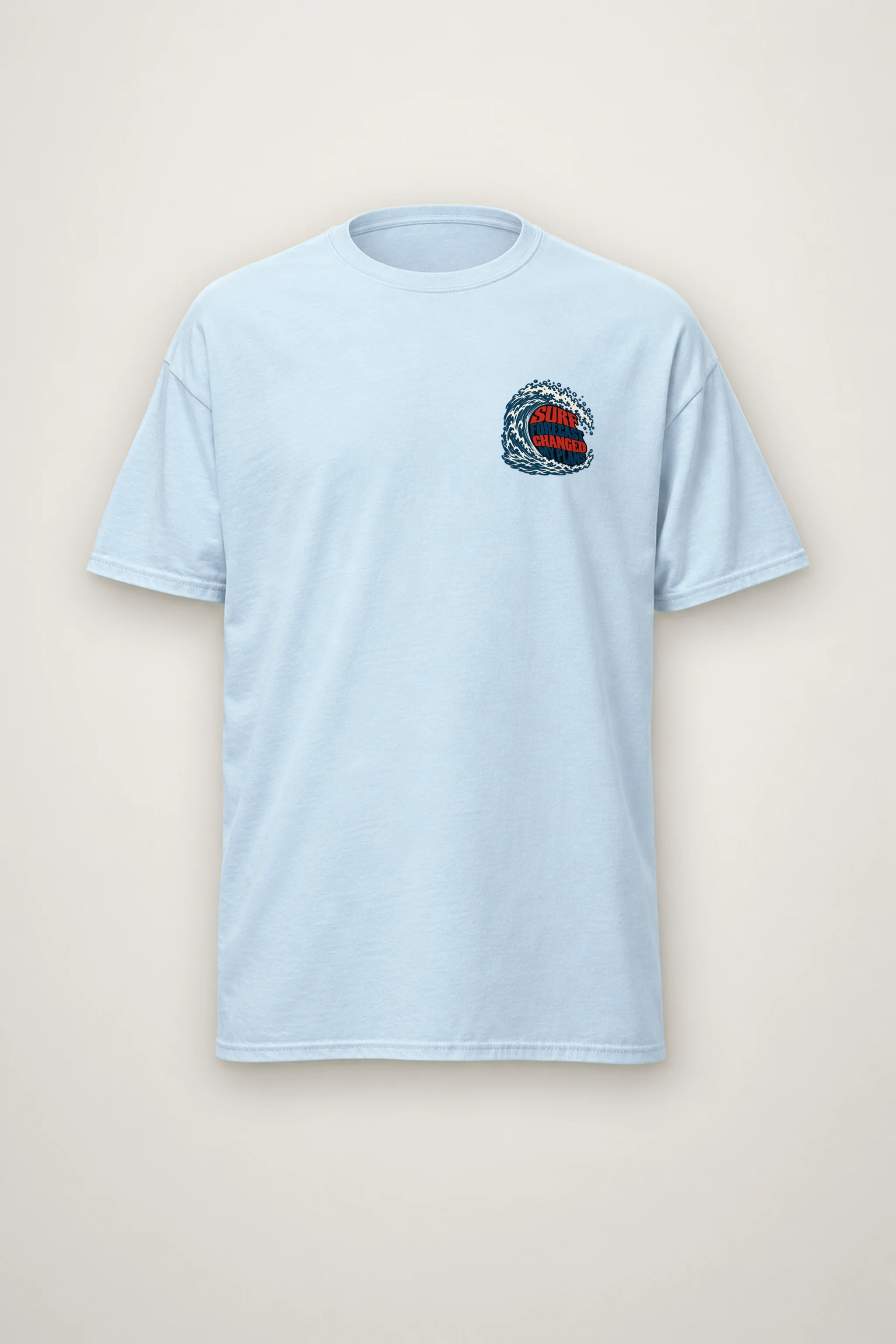 "Surf Forecast Changed My Plans" Heavyweight Unisex Crewneck T-shirt