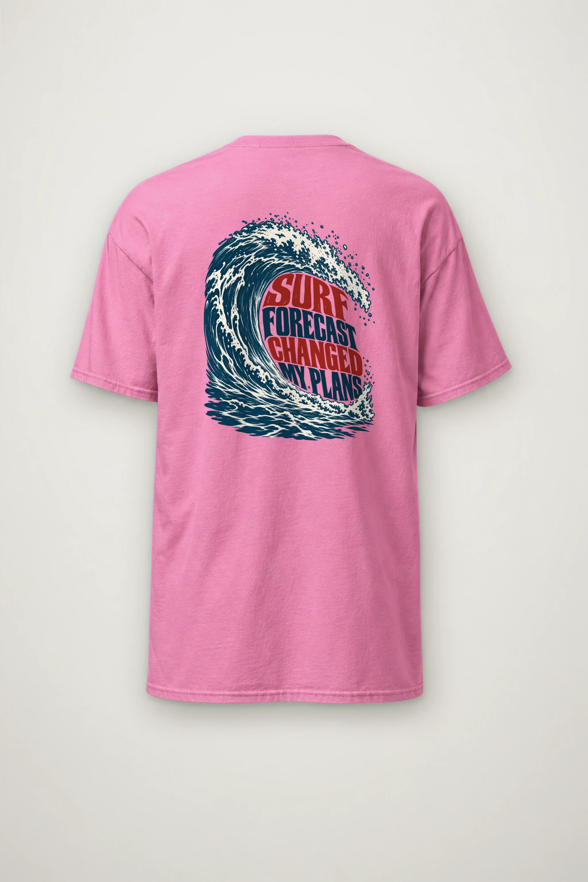 "Surf Forecast Changed My Plans" Heavyweight Unisex Crewneck T-shirt