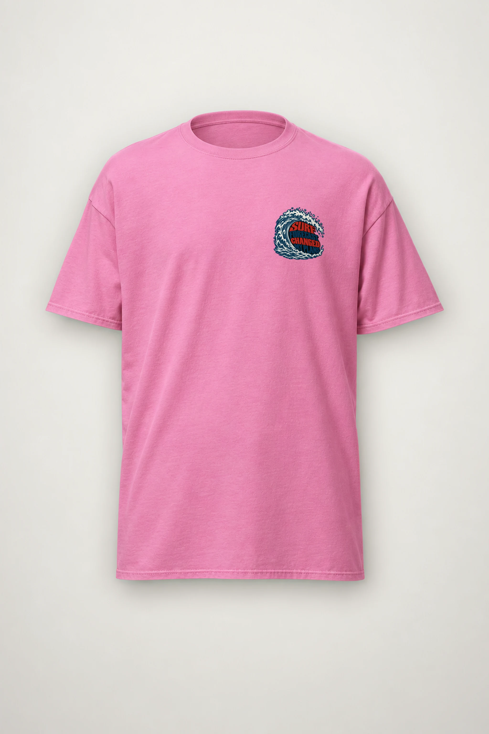 "Surf Forecast Changed My Plans" Heavyweight Unisex Crewneck T-shirt
