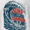 "Surf Forecast Changed My Plans" Heavyweight Unisex Crewneck T-shirt