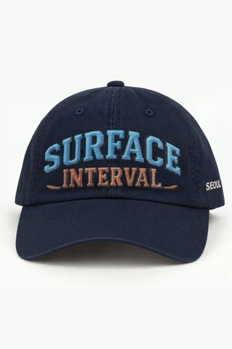 "Surface Interval" Classic Dad Hat · Embroidered