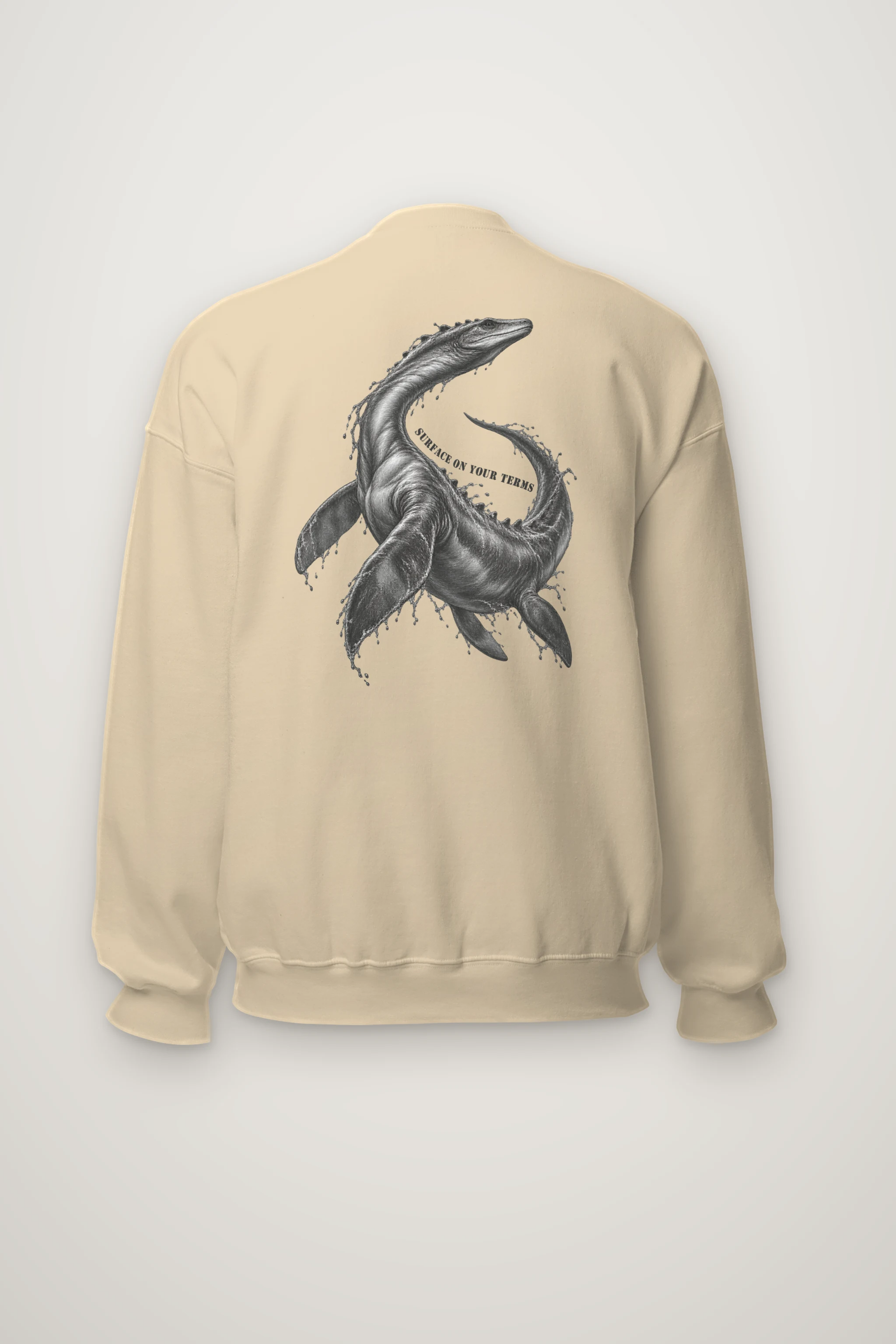 "Surface on Your Terms" Heavy Blend Unisex Crewneck Sweatshirt