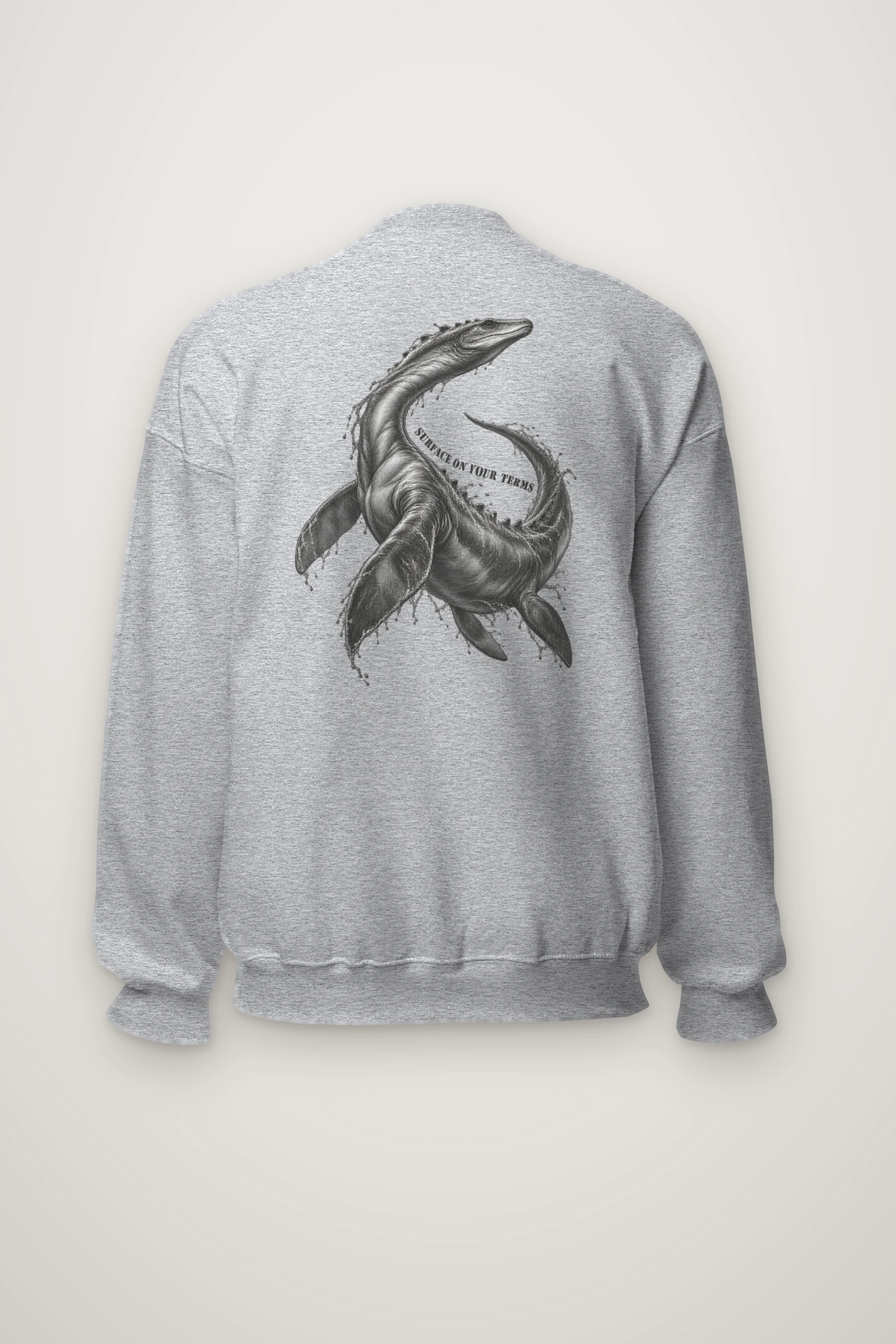 "Surface on Your Terms" Heavy Blend Unisex Crewneck Sweatshirt