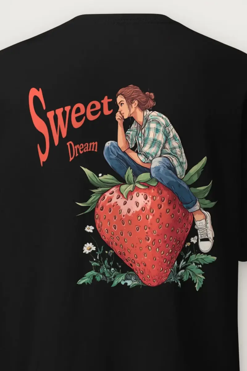 "Sweet Dream" Heavyweight Unisex Crewneck T-shirt