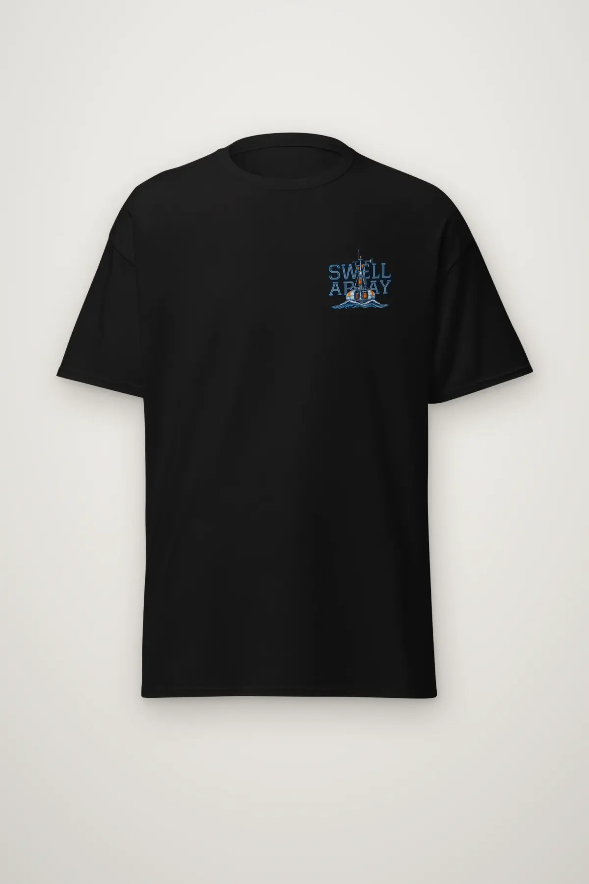 "Swell Array Busan Coastal Study" Heavyweight Unisex Crewneck T-shirt