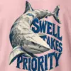 "Swell Takes Priority" Heavyweight Unisex Crewneck T-shirt