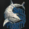 "Swell Takes Priority" Men's Oversized Heavyweight Crewneck T-Shirt
