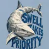 "Swell Takes Priority" Unisex Jersey Tank