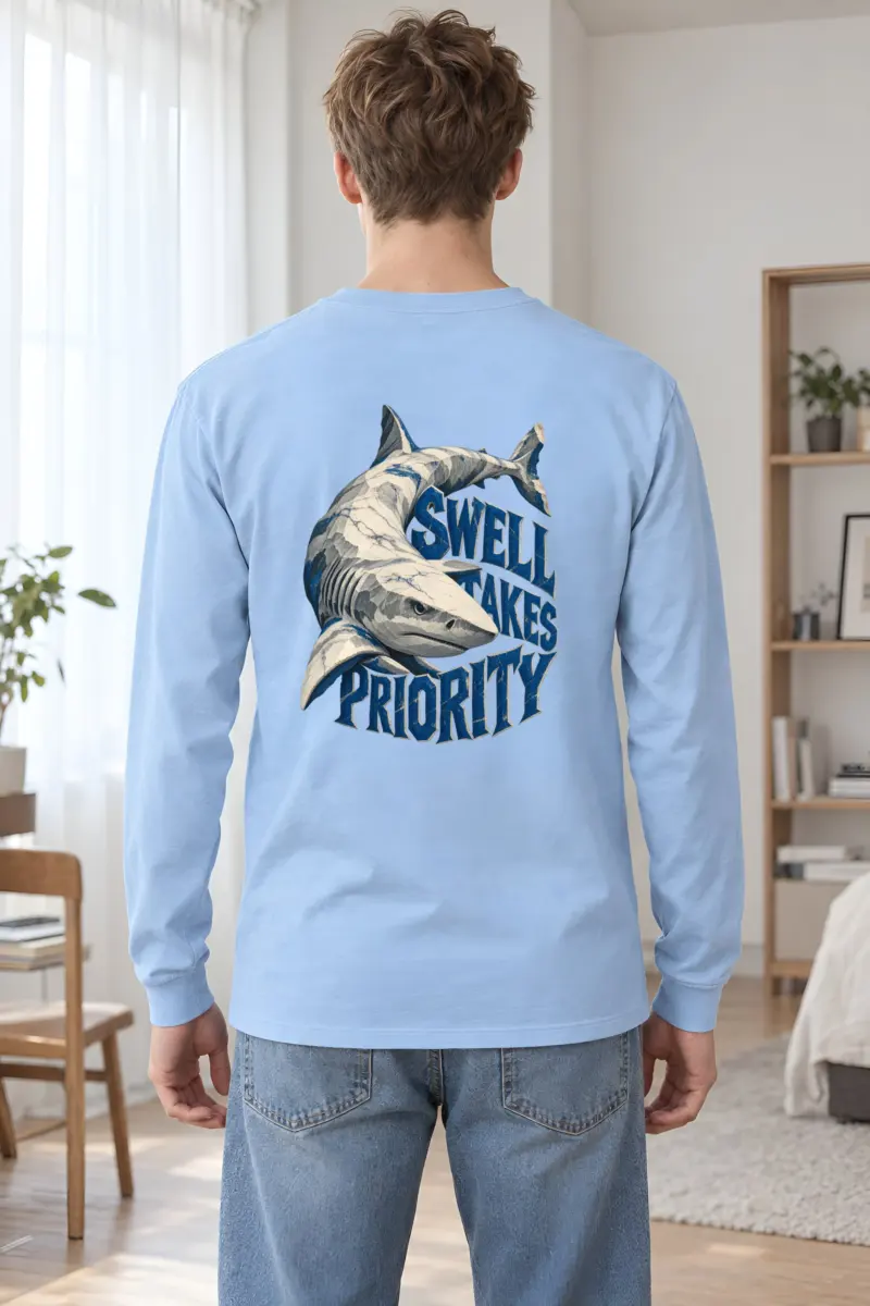 "Swell Takes Priority" Unisex Longsleeve T-shirt