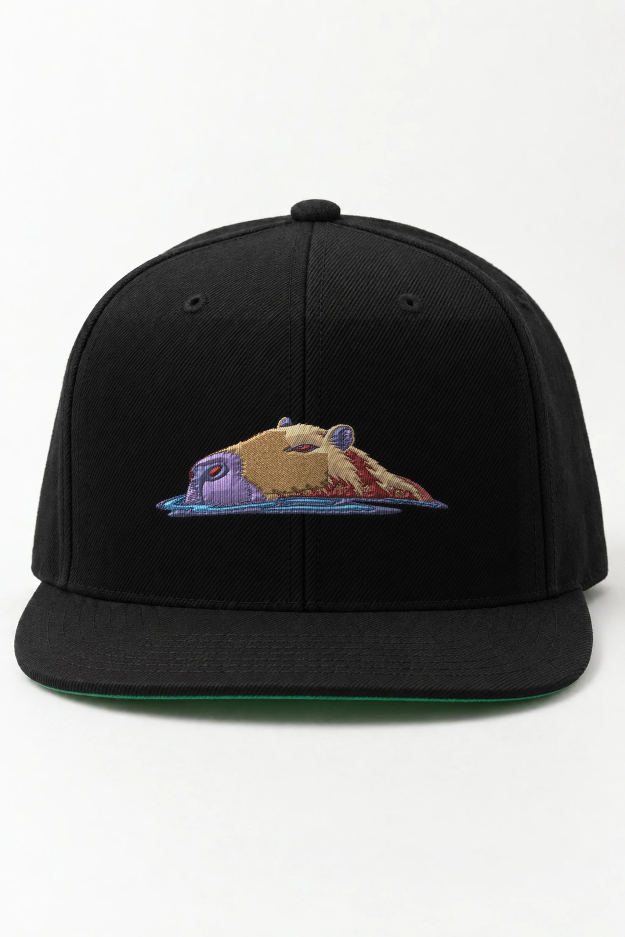 "Swimming Capybara" Classic Snapback · Embroidered