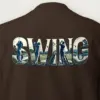 "Swing Golf Scene" Heavy Blend Unisex Crewneck Sweatshirt