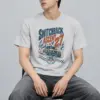 "Switchback Ascent" Heavyweight Unisex Crewneck T-shirt