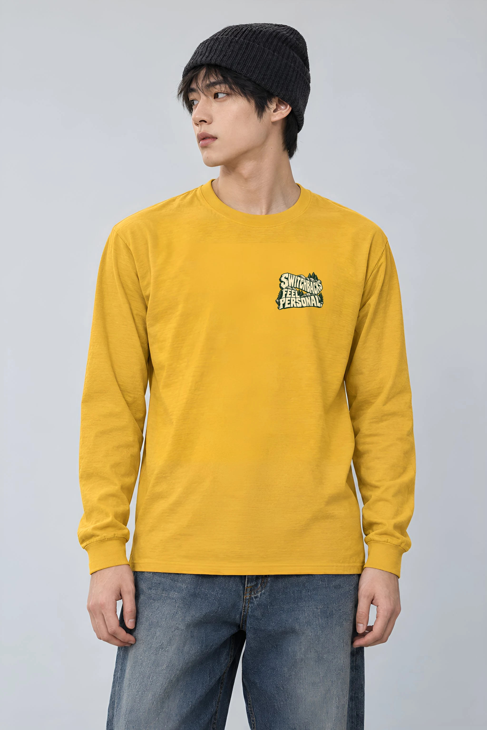 "Switchbacks Feel Personal" Unisex Longsleeve T-shirt