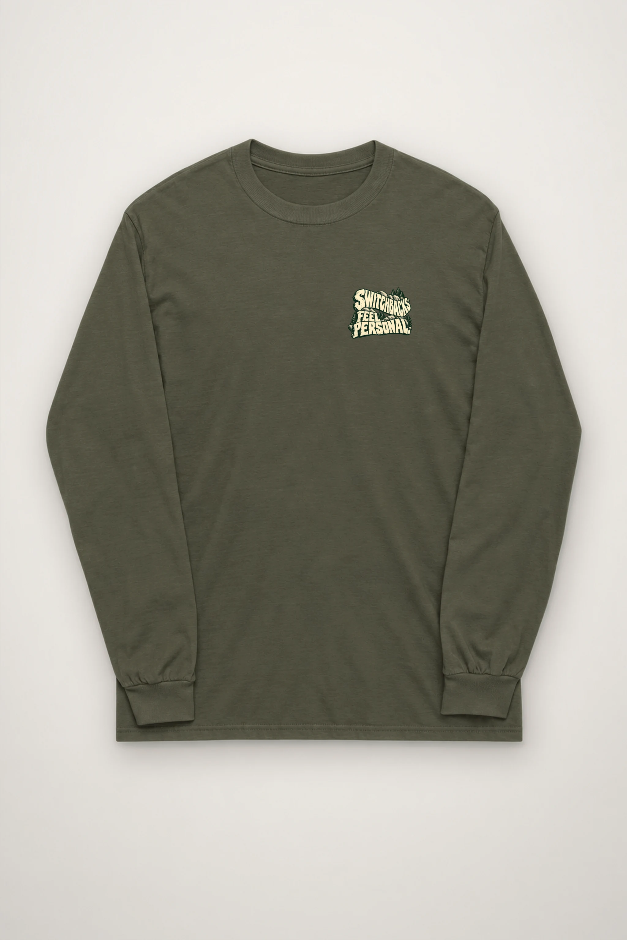 "Switchbacks Feel Personal" Unisex Longsleeve T-shirt