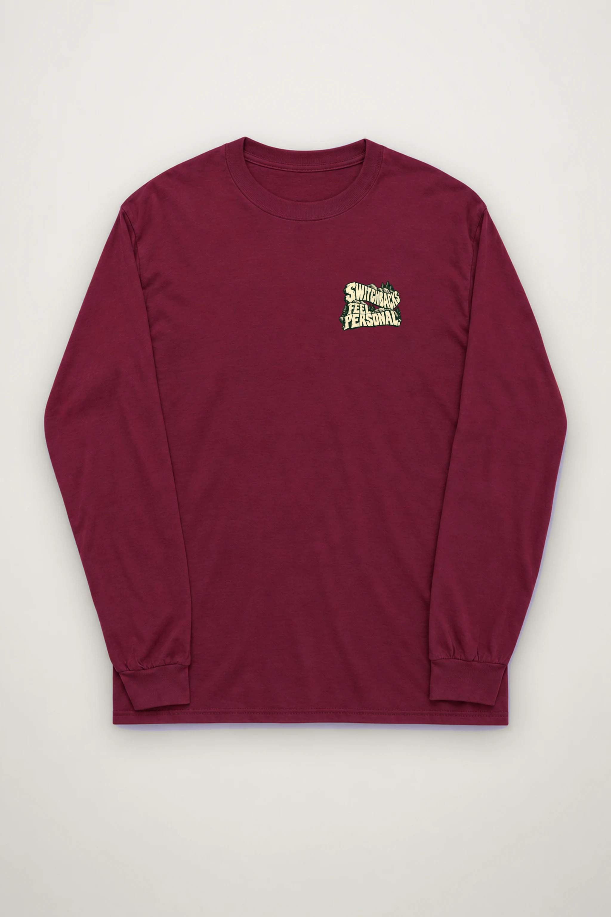 "Switchbacks Feel Personal" Unisex Longsleeve T-shirt