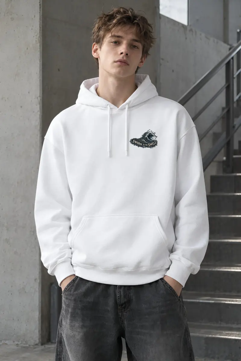 "Sworn to the Swell" Heavy Blend Unisex Pullover Hoodie