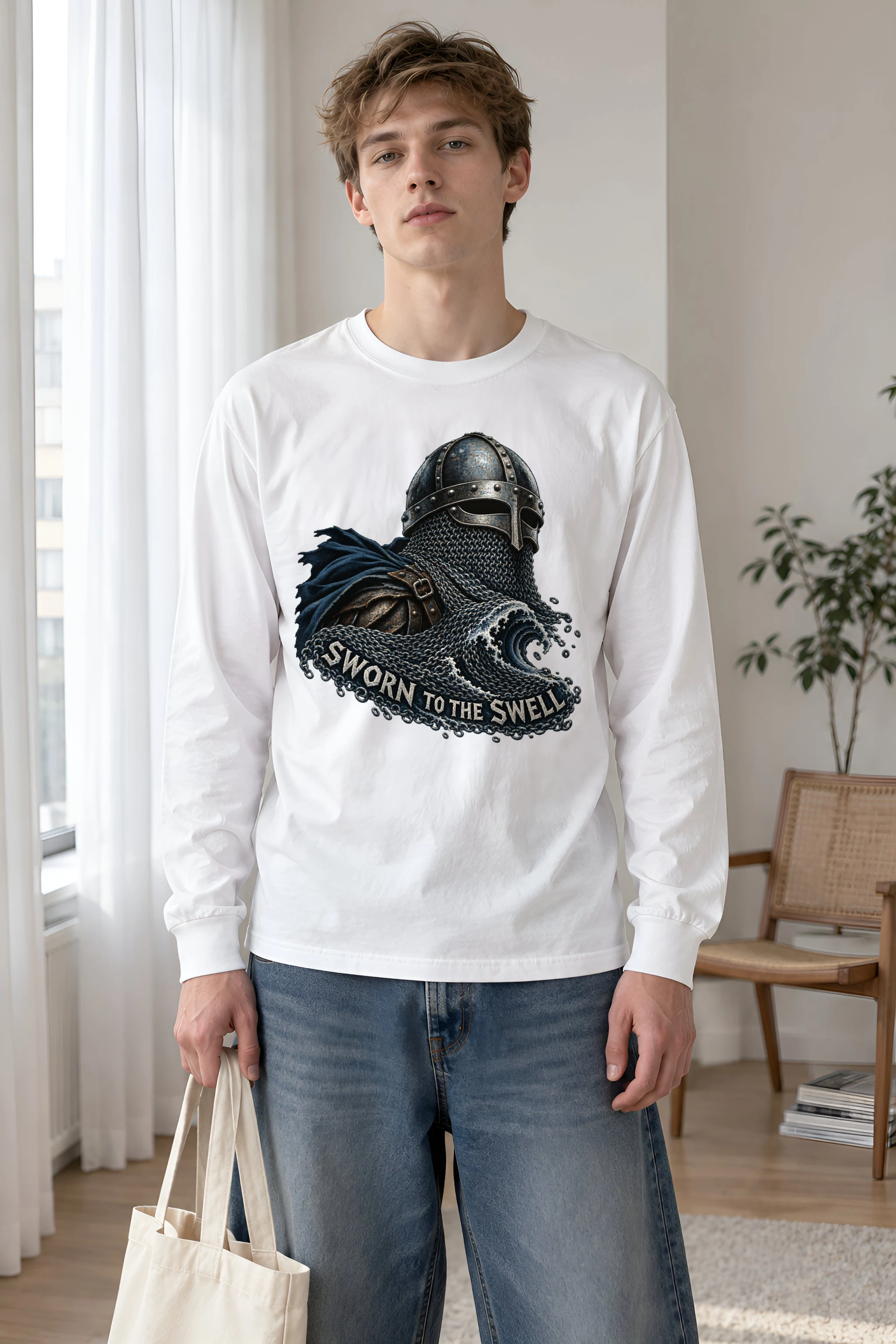 "Sworn to the Swell" Unisex Longsleeve T-shirt