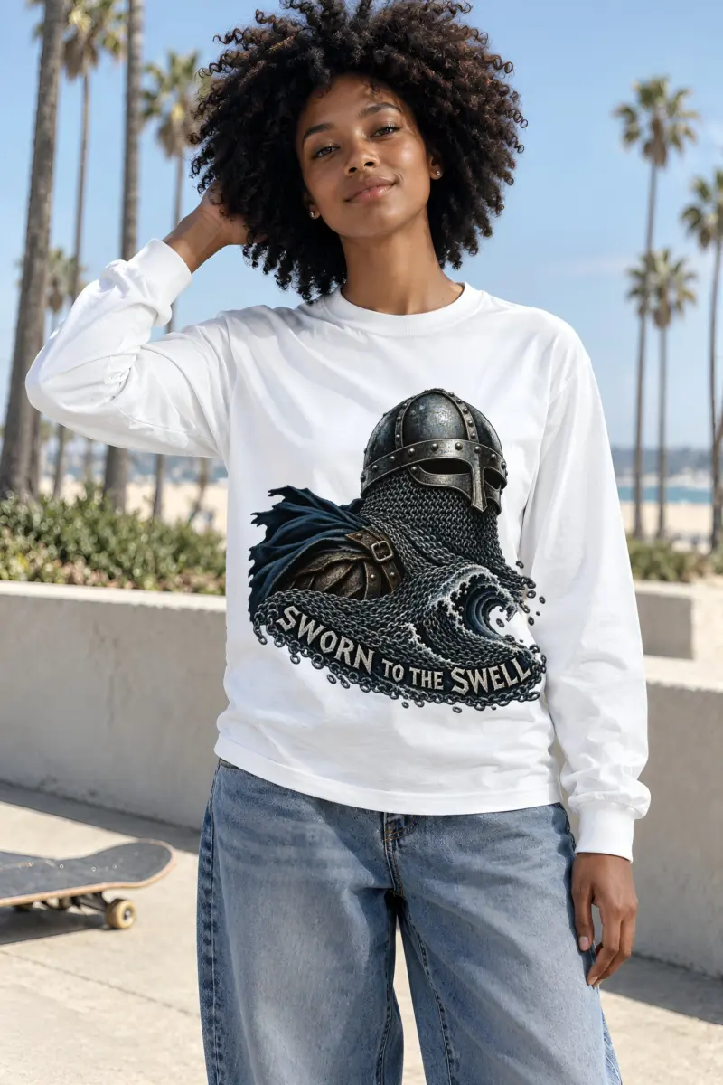 "Sworn to the Swell" Unisex Longsleeve T-shirt