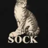 "Tabby With Sock" Unisex Longsleeve T-shirt