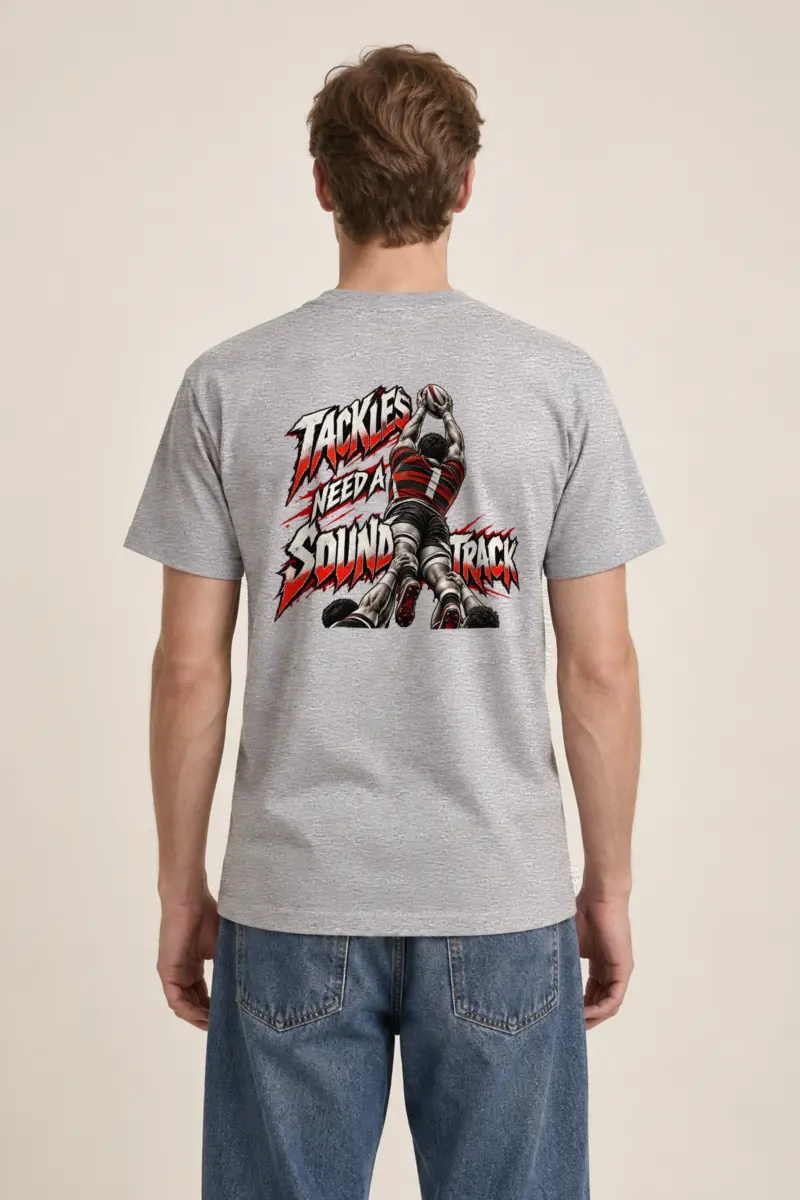 "Tackles Need a Soundtrack" Heavyweight Unisex Crewneck T-shirt