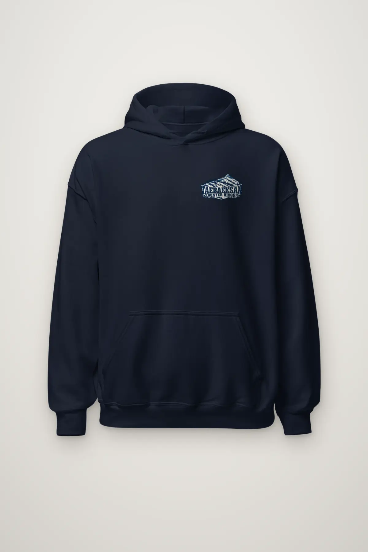 "Taebaeksan Winter Ridge" Heavy Blend Unisex Pullover Hoodie