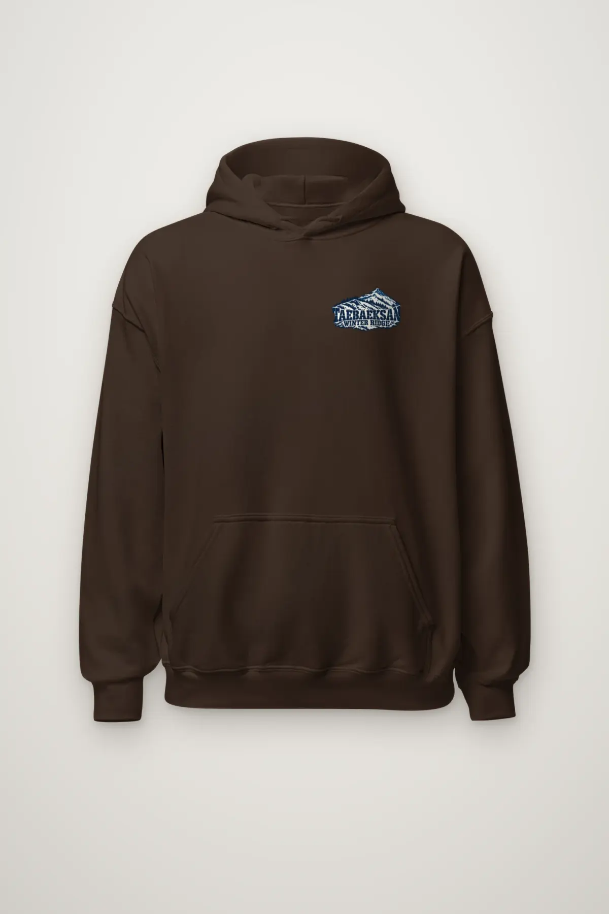 "Taebaeksan Winter Ridge" Heavy Blend Unisex Pullover Hoodie