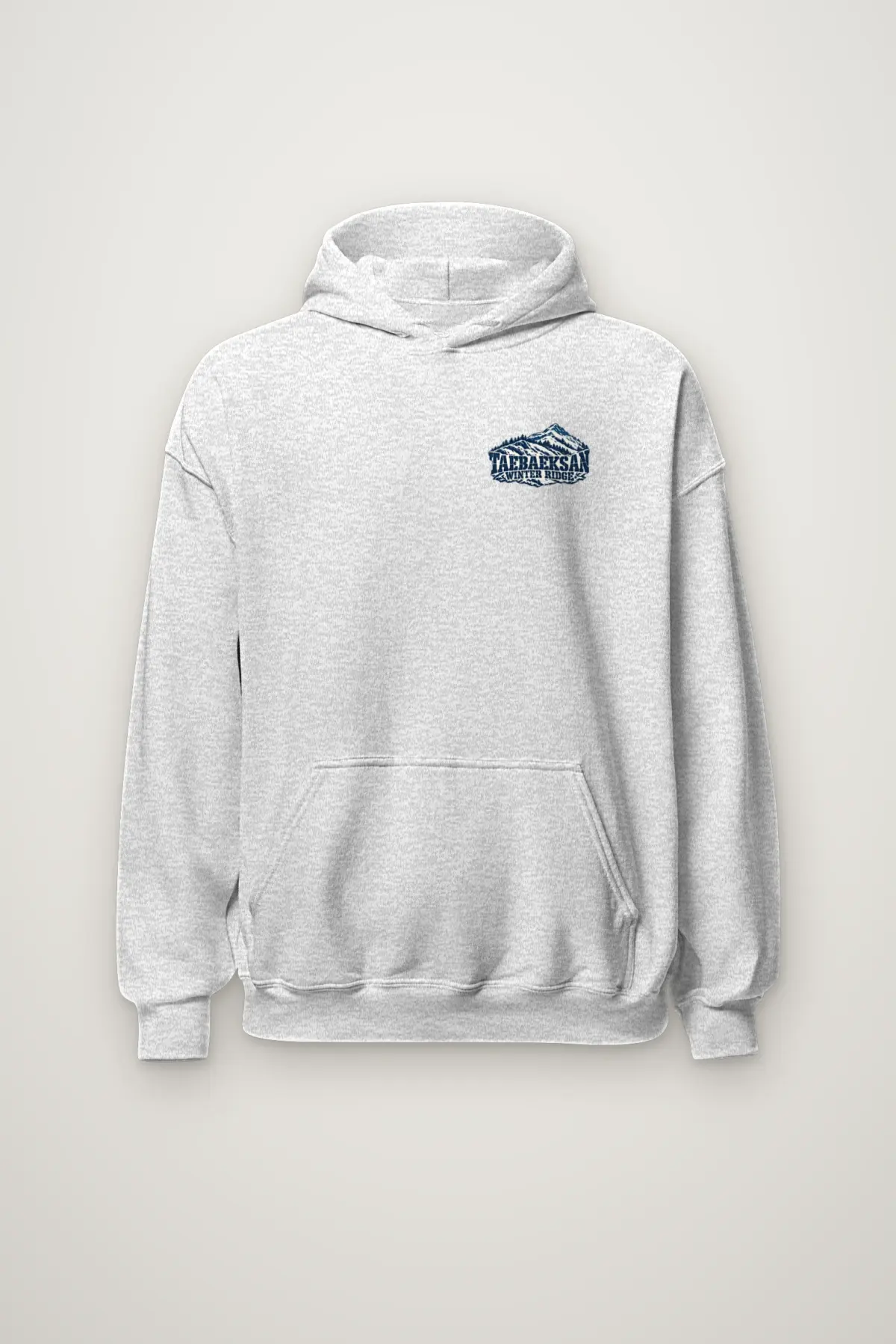 "Taebaeksan Winter Ridge" Heavy Blend Unisex Pullover Hoodie