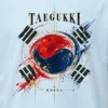 "Taegeukki Korea" Heavyweight Unisex Crewneck T-shirt