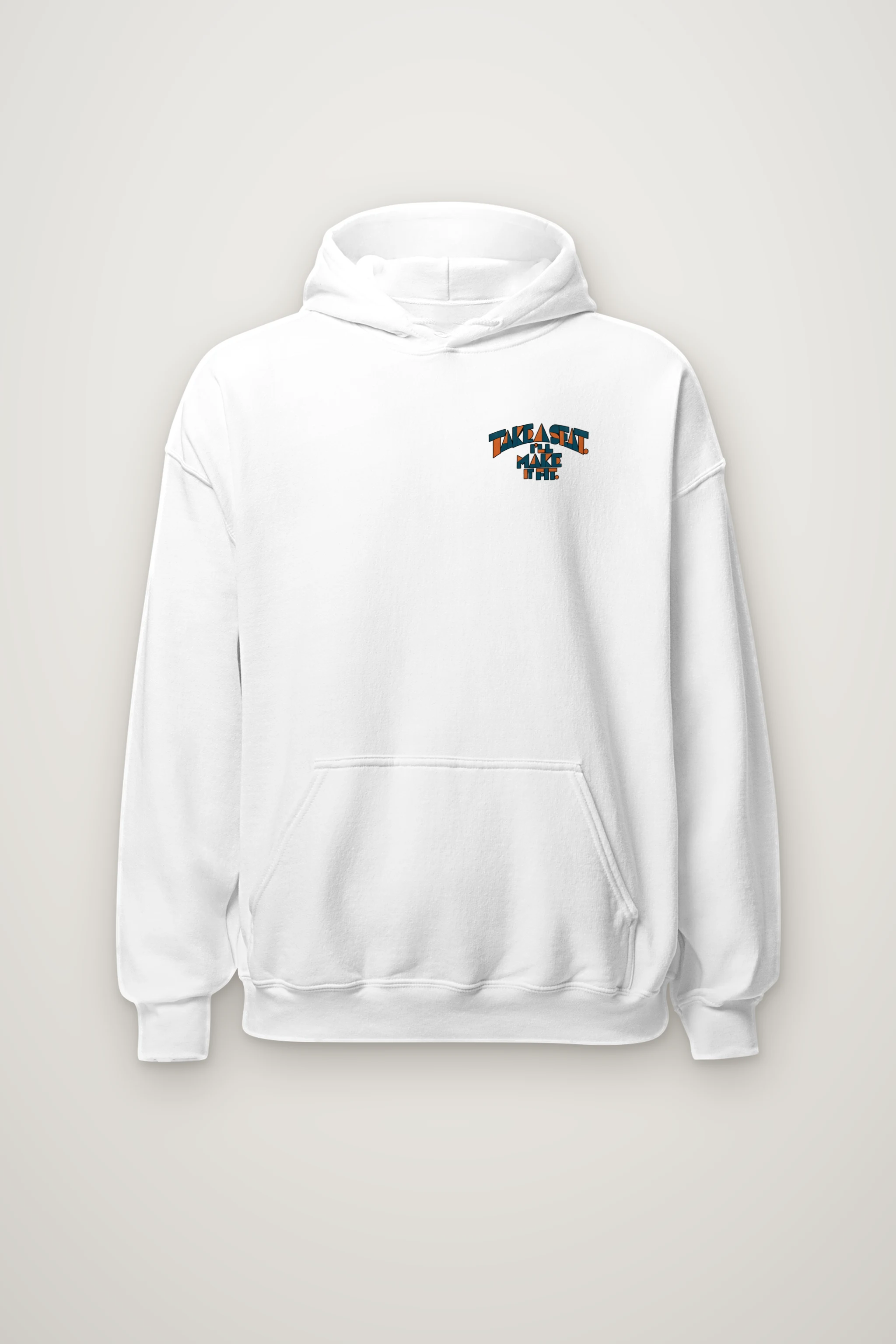 "Take a Seat, I'll Make It Fit" Heavy Blend Unisex Pullover Hoodie