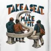 "Take a Seat, I'll Make It Fit" Heavy Blend Unisex Pullover Hoodie
